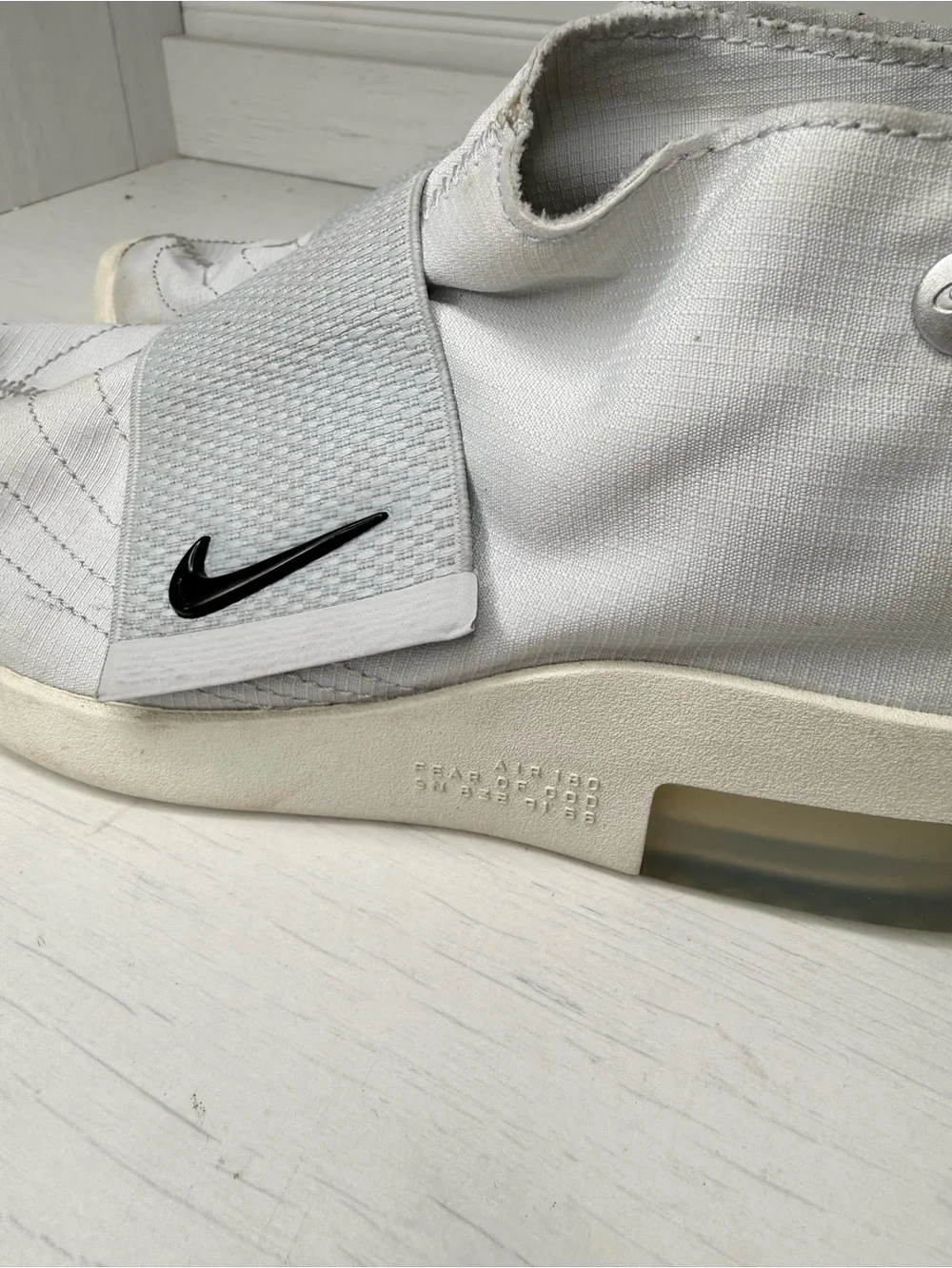 Nike Air Fear of God Moc- Light Bone Slip On M5 W6.5